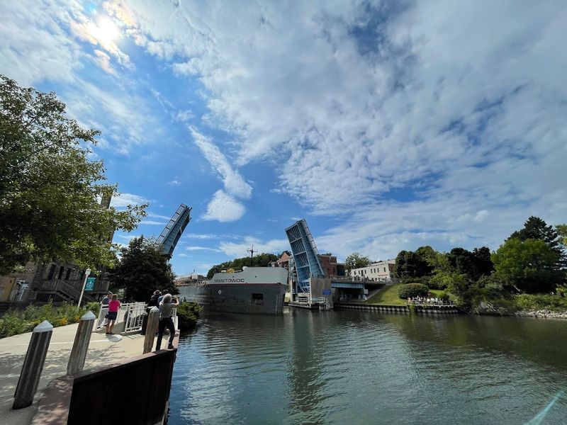 Watching the Bridges Open for Passing Boats