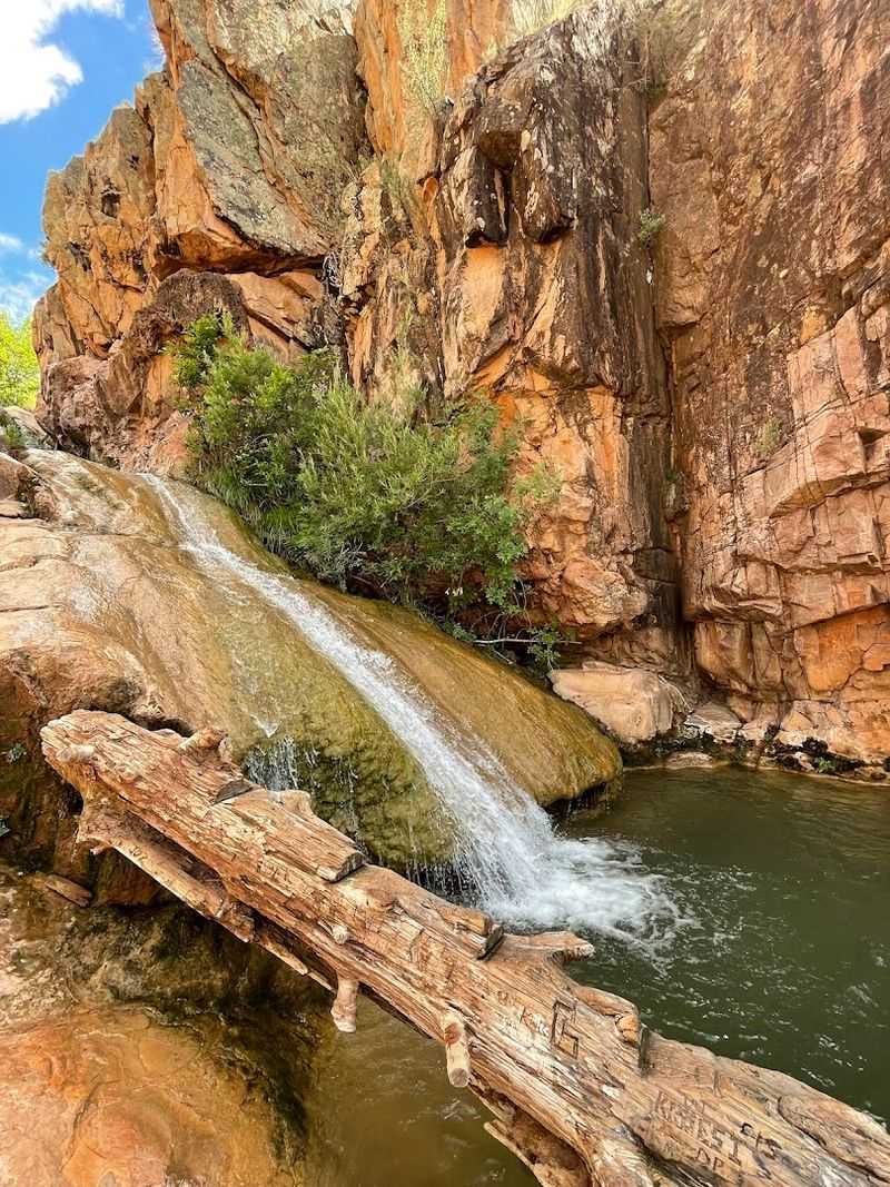Water Wheel Falls Hiking Trail - Payson, Arizona Water Wheel Falls Hiking Trail - Payson, Arizona