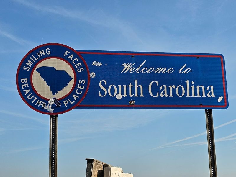 Where Exactly Is the South Carolina Welcome Sign?