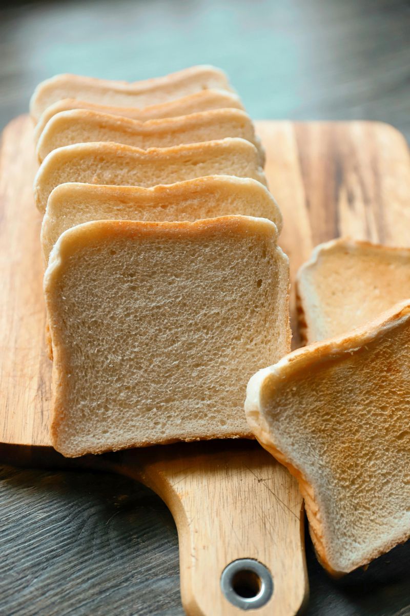 White toast