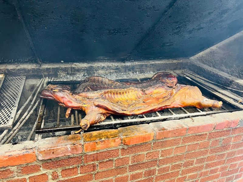Whole Hog Cooking Done the Old-Fashioned Way