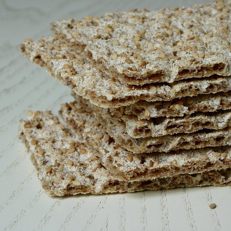 Whole grain crackers
