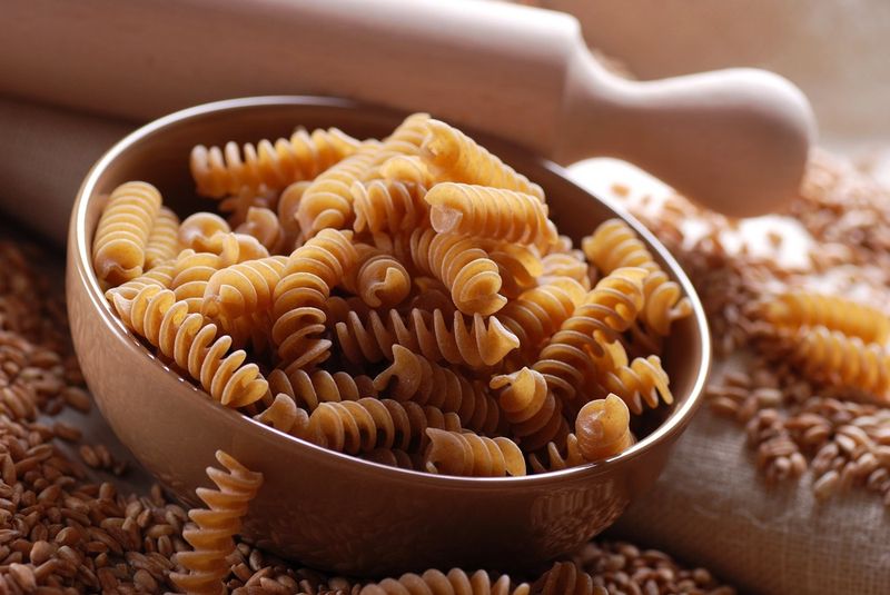 Whole grain pasta