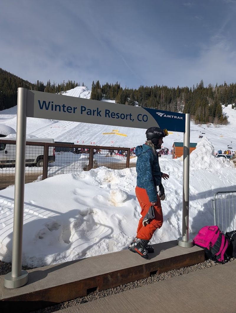 Winter Park Amtrak Station - Winter Park, Colorado Winter Park Amtrak Station - Winter Park, Colorado