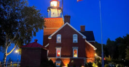 You can actually spend the night inside this stunning Michigan lighthouse, and the experience feels absolutely magical