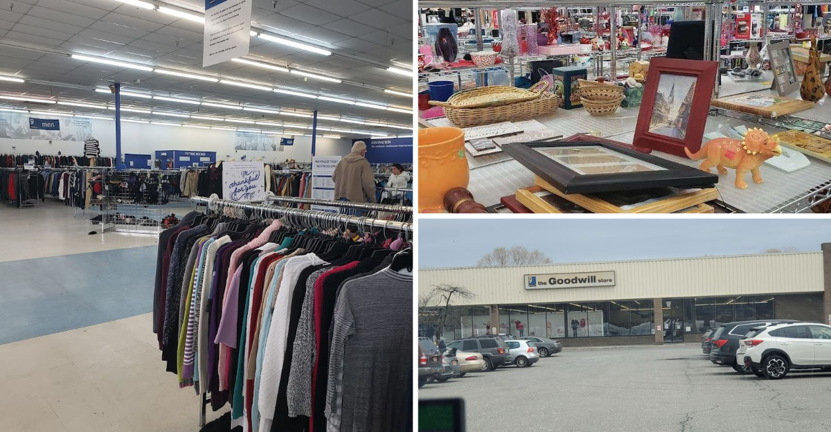 You can fill an entire shopping cart for just 25 at this gigantic New York thrift store