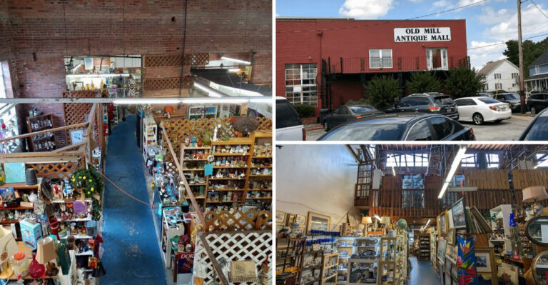 You could spend an entire day exploring this enormous South Carolina antique store