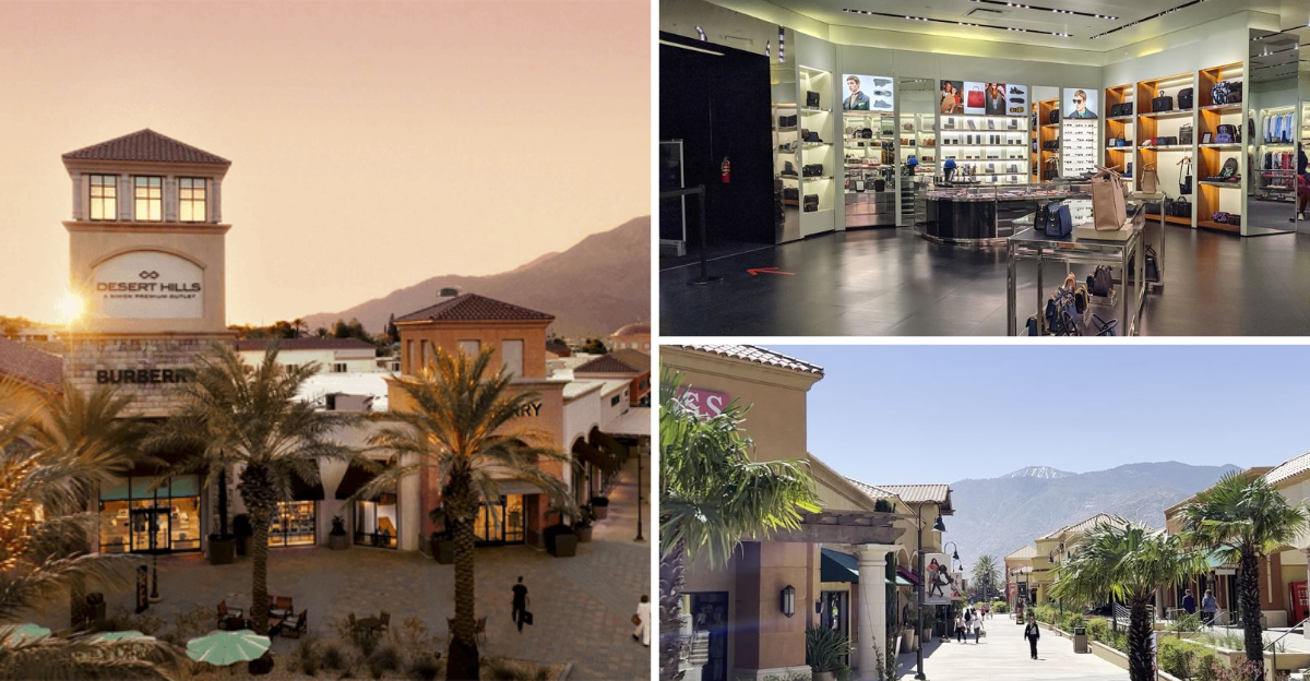 You could spend an entire day exploring this gigantic California outlet mall and still miss things