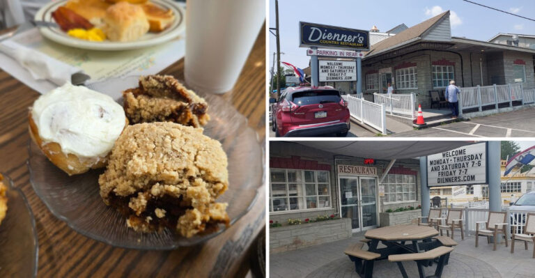 You haven’t truly experienced Pennsylvania Dutch country until you’ve tried the shoofly pie at this charming buffet