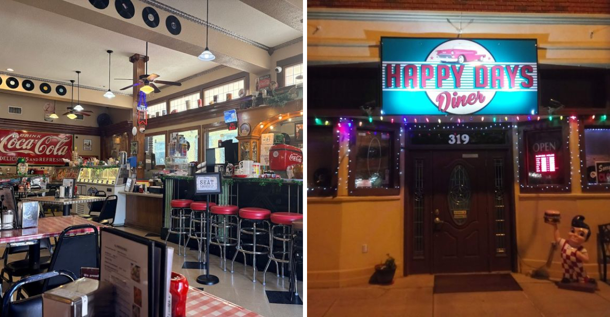 Youll feel like youve stepped onto the set of Happy Days at this retro Texas diner