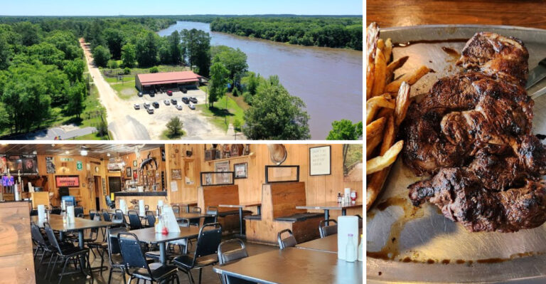 You’ll want to drive across Georgia just to try the legendary steaks at this gorgeous waterfront spot