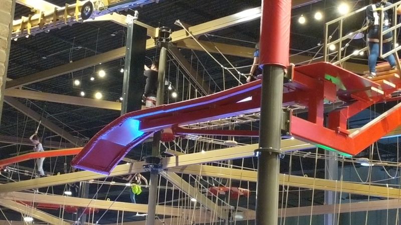 Zip Line That Sends You Flying