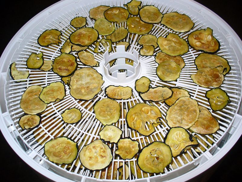 Zucchini chips