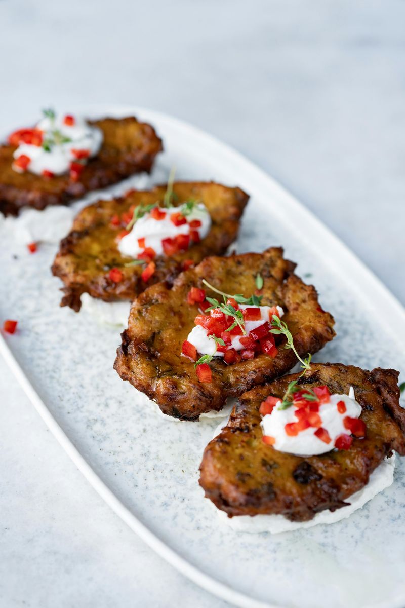 Zucchini fritters