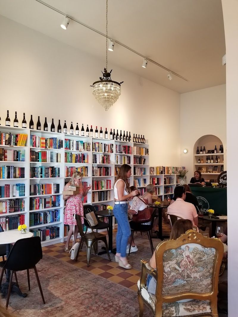 A Bookstore and Wine Bar All in One A Bookstore and Wine Bar All in One