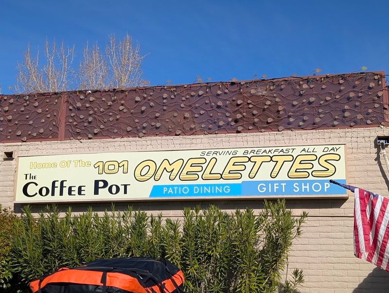 A Breakfast Spot Sitting Right Next to Coffee Pot Rock