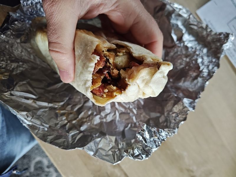 A Burrito So Loaded, the Tortilla Can Barely Keep Up