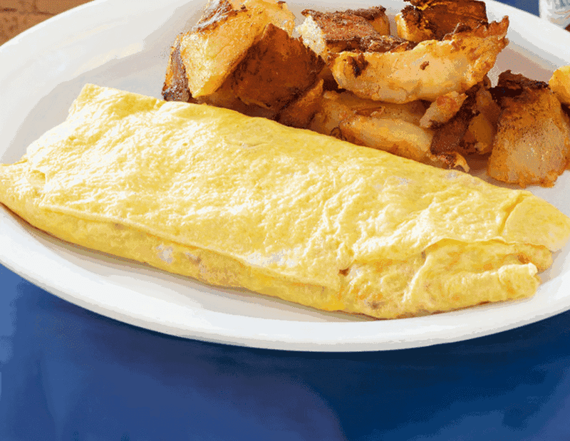 A Cheeseburger Omelet You Never Knew You Needed