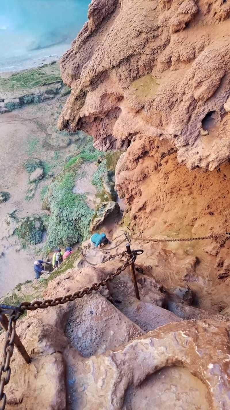 A Descent That Puts Your Nerves to the Test A Descent That Puts Your Nerves to the Test