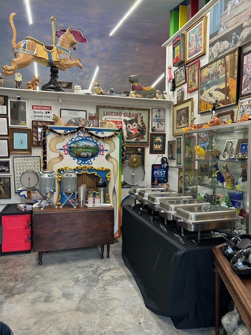 A Gift Shop Full of Cat-Themed Treasures to Take Home