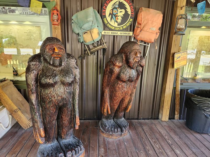 A Gift Shop Stocked With Unique Bigfoot Souvenirs A Gift Shop Stocked With Unique Bigfoot Souvenirs