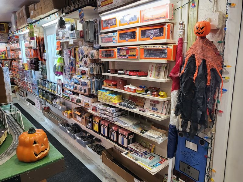 A Hobby Shop Stocked With Train Treasures