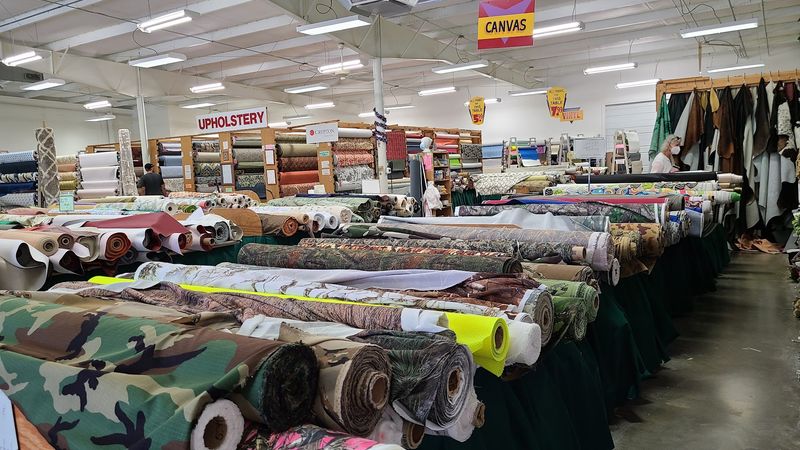 A Massive Fabric Selection That Goes On and On