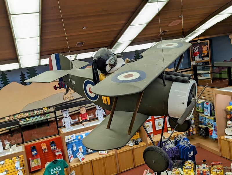 A Massive Gift Shop Packed with Peanuts Souvenirs