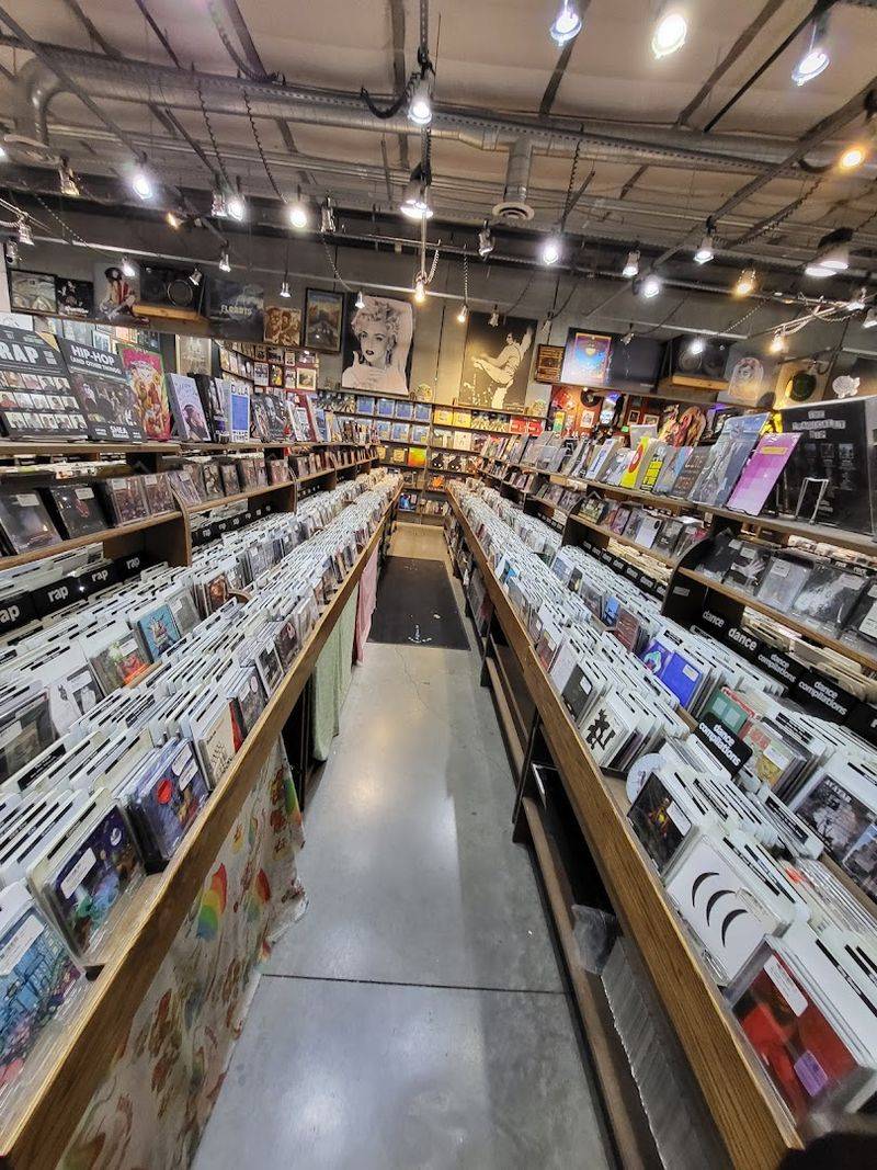 A Massive Vinyl Record Collection That Goes On Forever