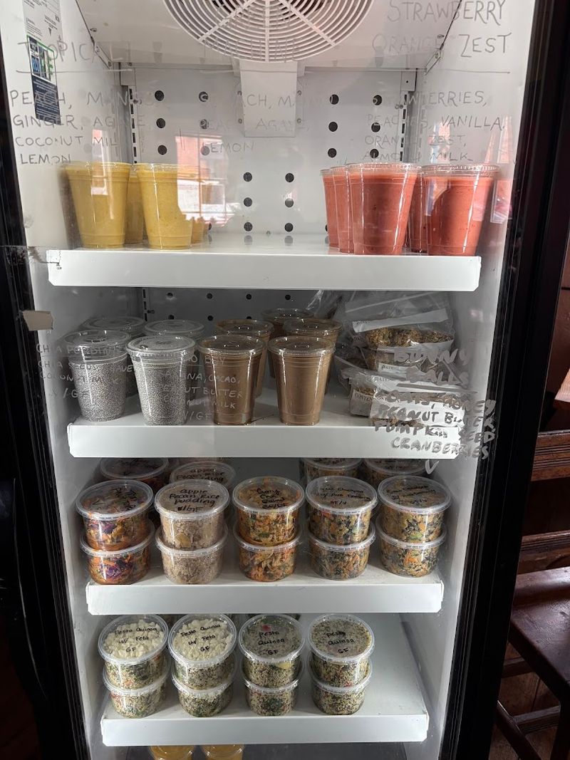 A Mini Market Inside the Cafe