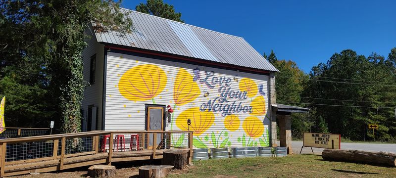 A Mural on the Building That Is Practically Begging to Be Photographed
