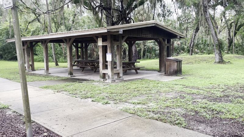 A Peaceful Pavilion and Picnic Area to Relax In