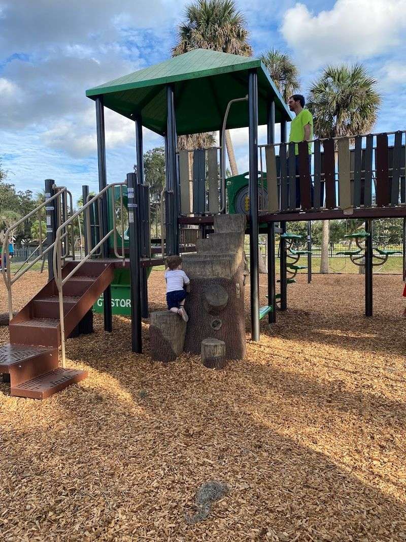 A Playground and Splash Pad for the Kids