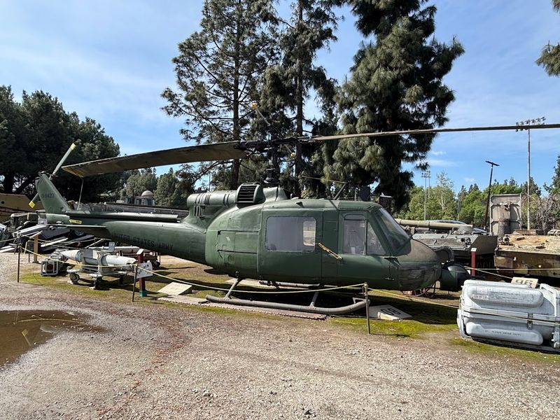 A Real Huey Helicopter That Saw Combat