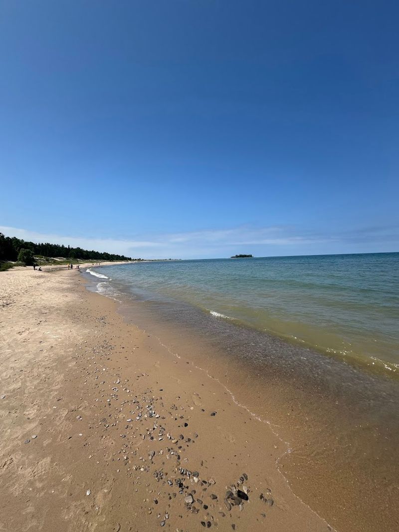A Sandy Beach That Stretches for Miles
