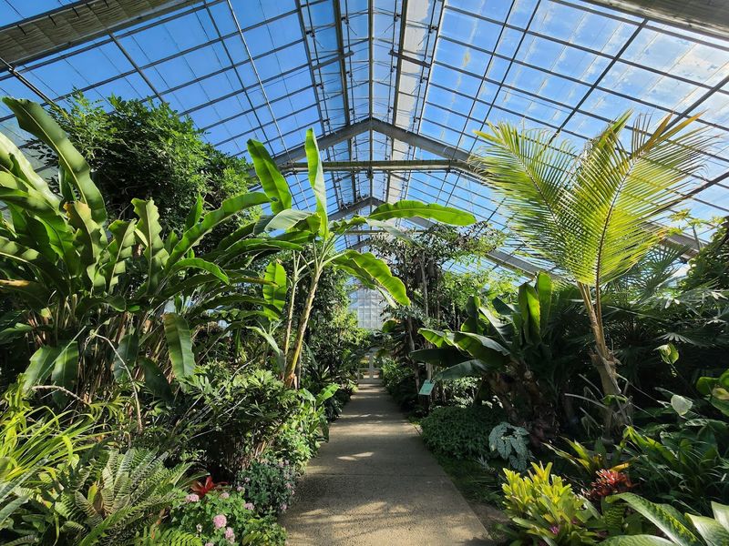 A Three-Climate Conservatory Under One Roof
