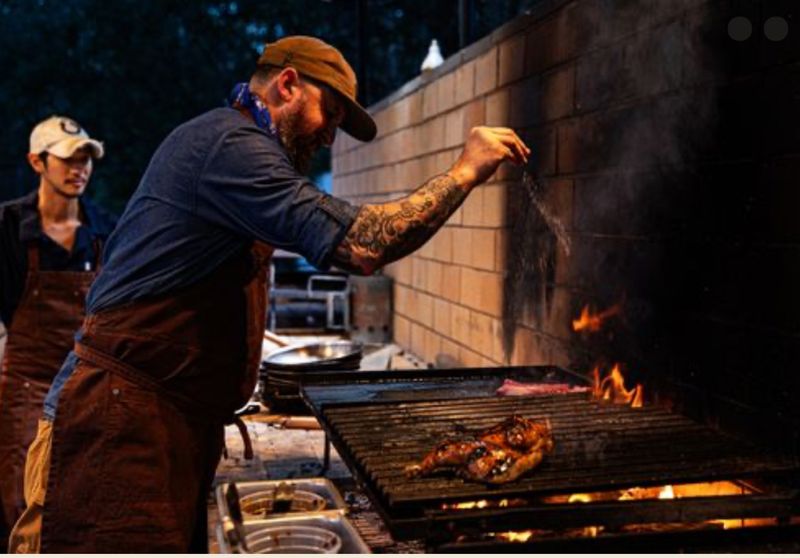 A Wood-Fired Kitchen You Can Actually Watch In Action