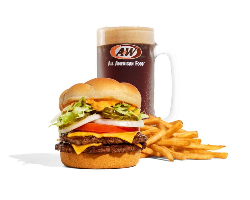 A&W - Papa Burger Combo Specials