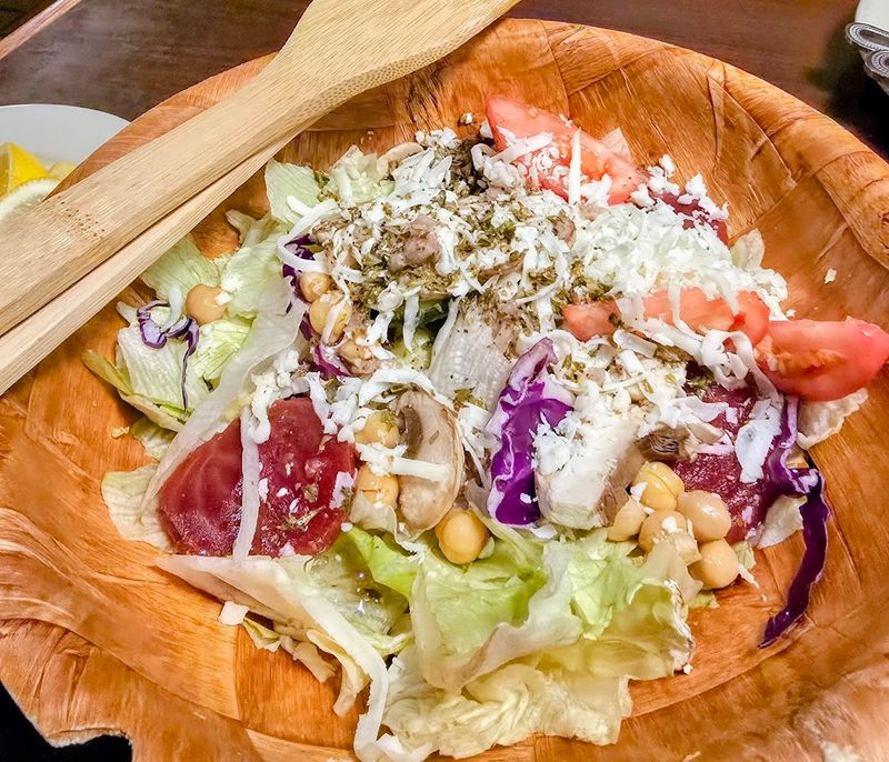 All-You-Can-Eat Salad That Comes With Every Dinner
