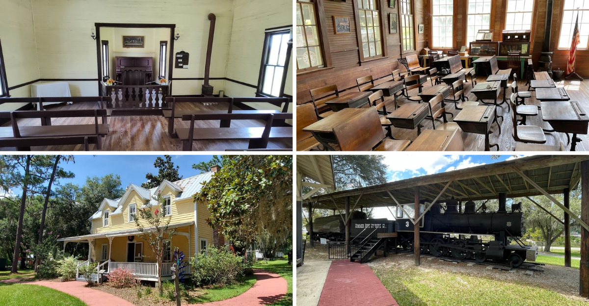 An 1864 Schoolhouse Still Stands Hidden Within This Historic Florida Village