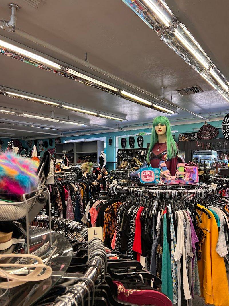 An Alternative and Goth Fashion Hub in the Desert