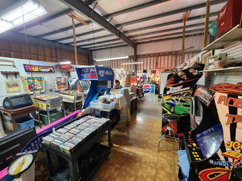 An Arcade Hidden Inside an Antique Store