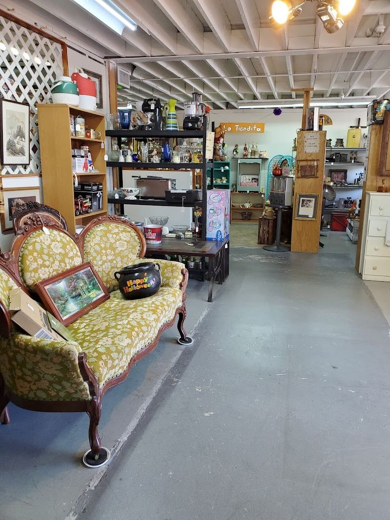 An Entire Second Level Filled With Vintage Furniture