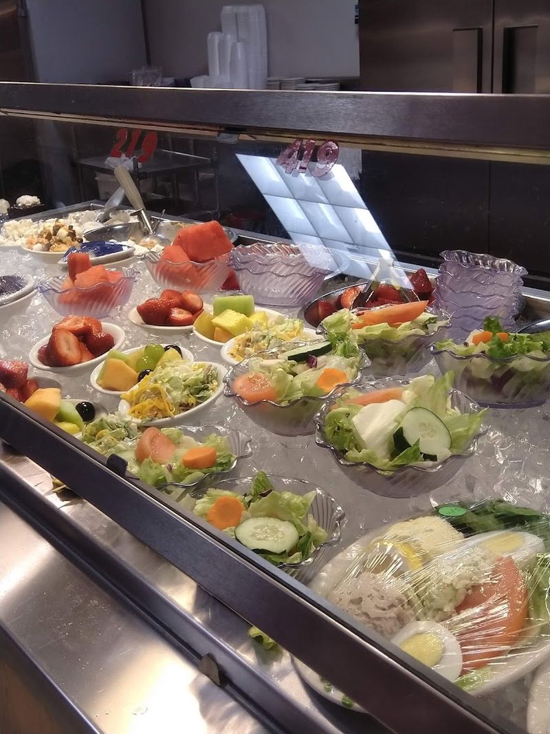 An Impressive Spread of Salad and Dessert Options An Impressive Spread of Salad and Dessert Options