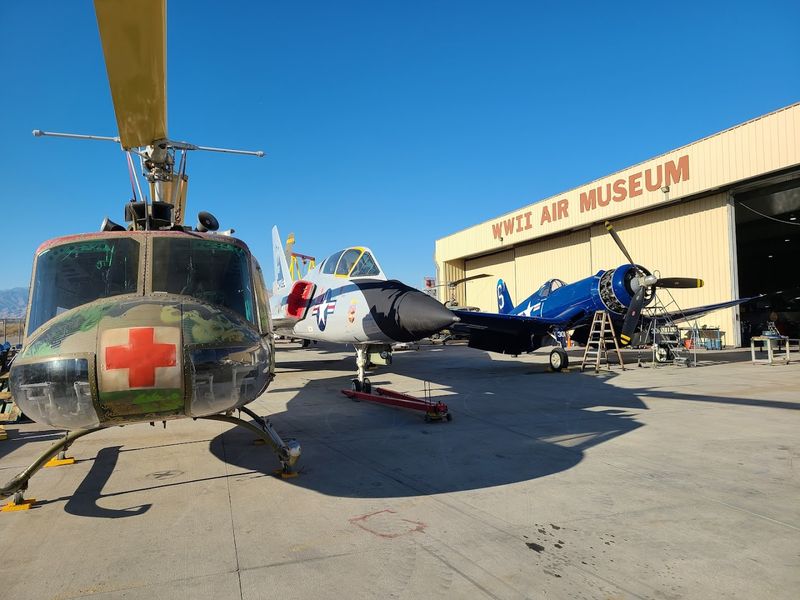 An Outdoor Display Area With Planes And Airport Views