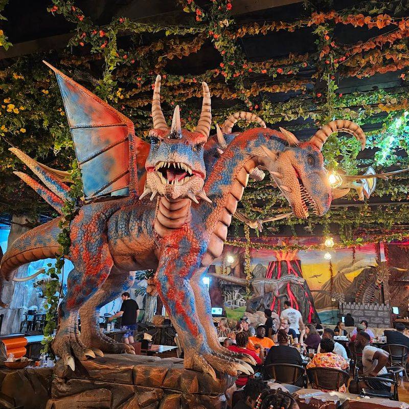 Animatronic Dinosaurs and Dragons Around Every Corner Animatronic Dinosaurs and Dragons Around Every Corner
