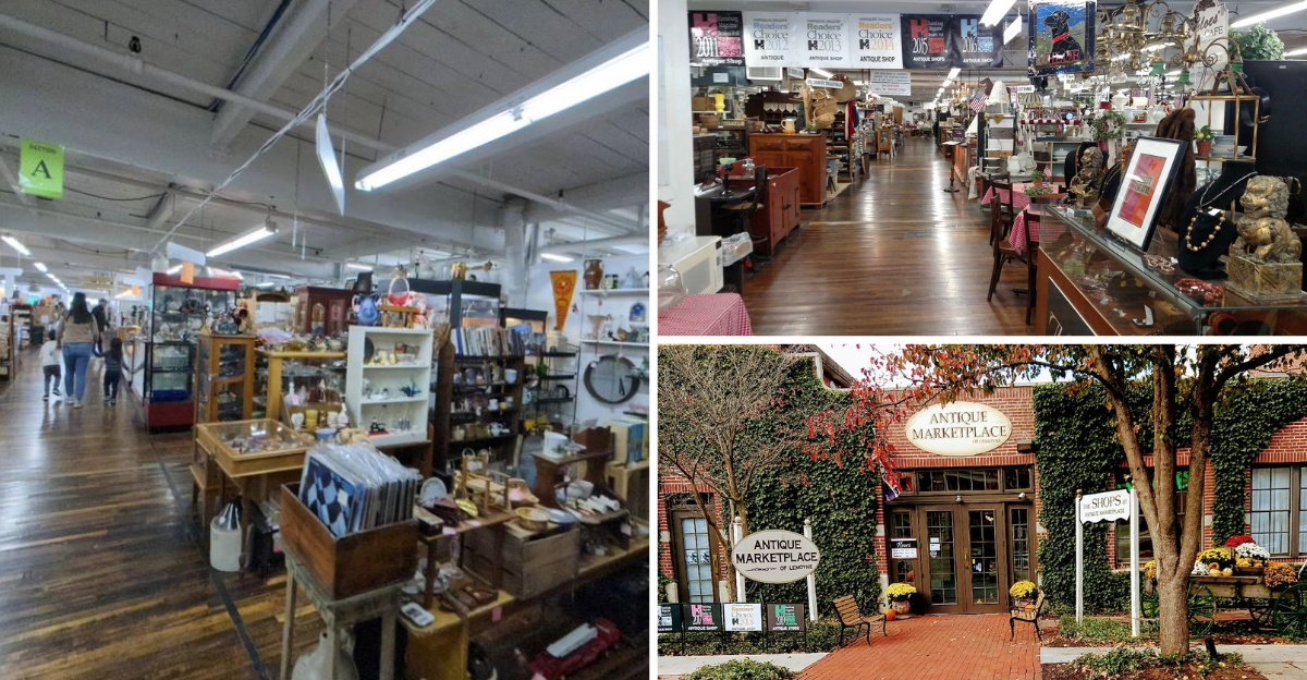 Antique Collectors Can Spend Hours Exploring This Giant Pennsylvania Marketplace Filled With Rare Vintage Finds