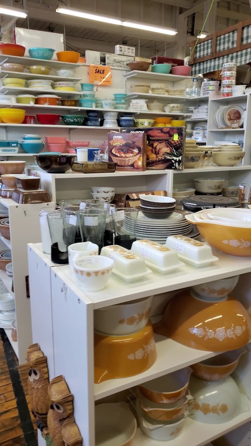 Antique Glassware and Home Goods Galore