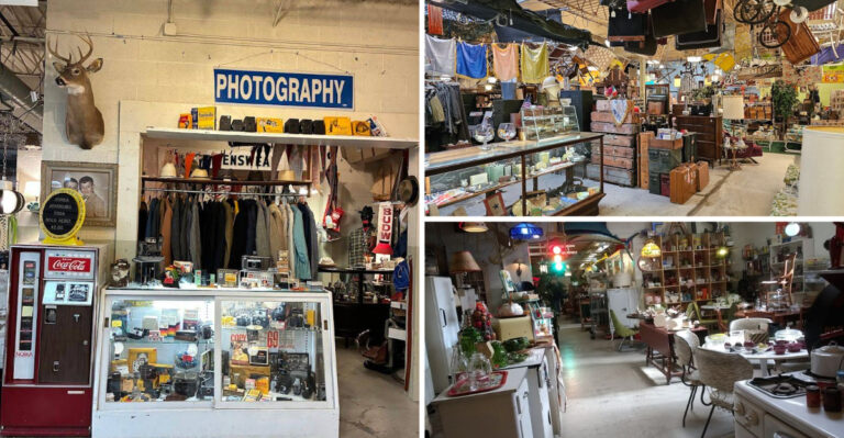 Antique Lovers Travel Across Ohio To Hunt For Rare Vintage Finds At This Massive Store