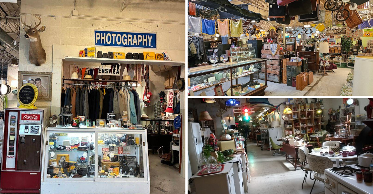Antique Lovers Travel Across Ohio To Hunt For Rare Vintage Finds At This Massive Store